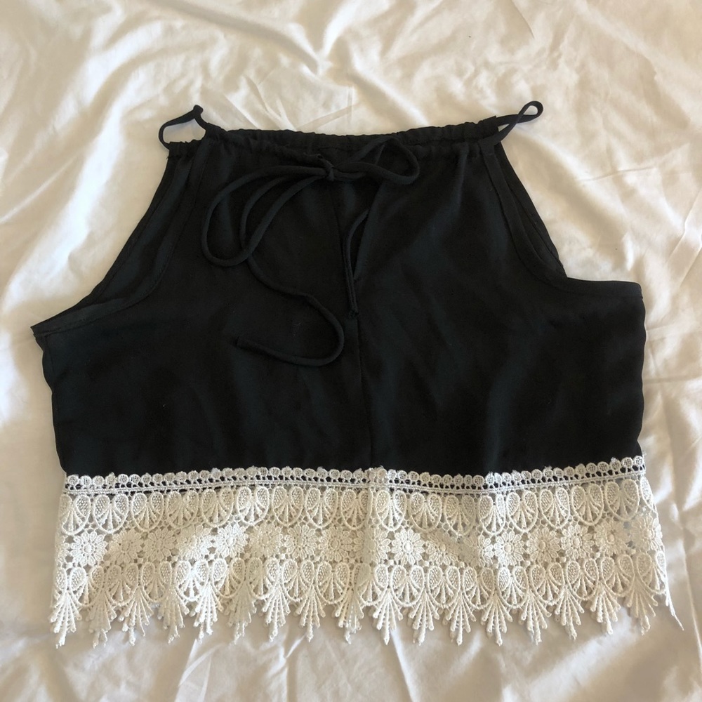 Black blouse, (XS)